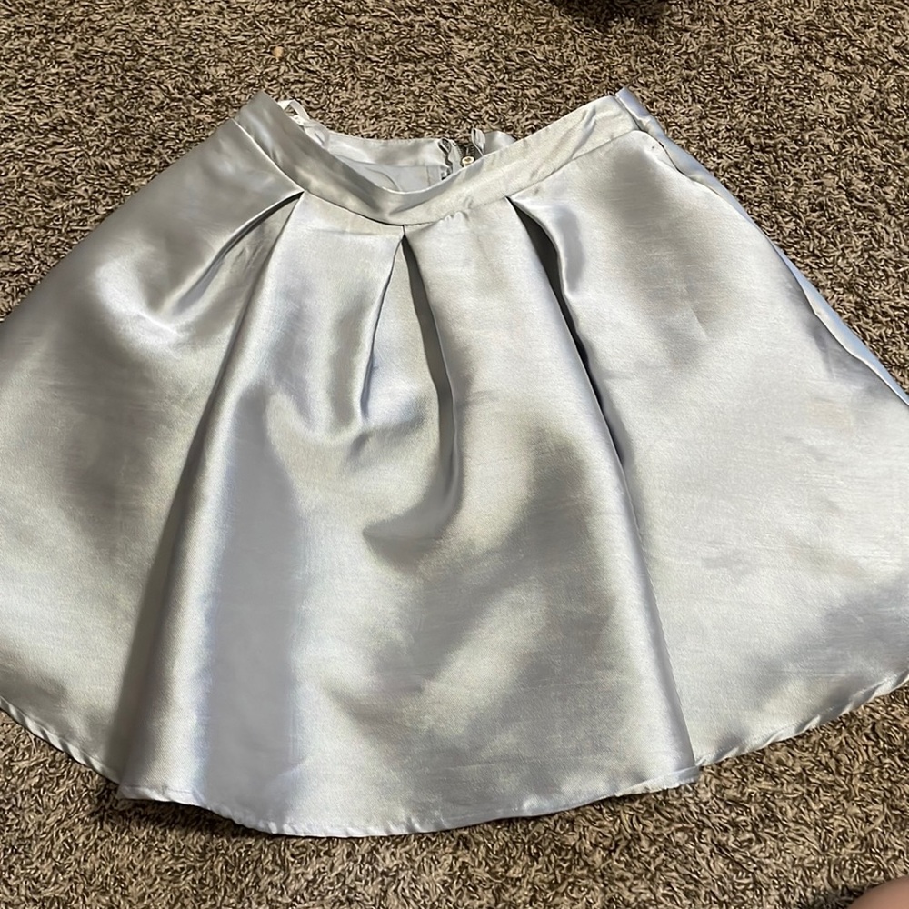 Silver skirt